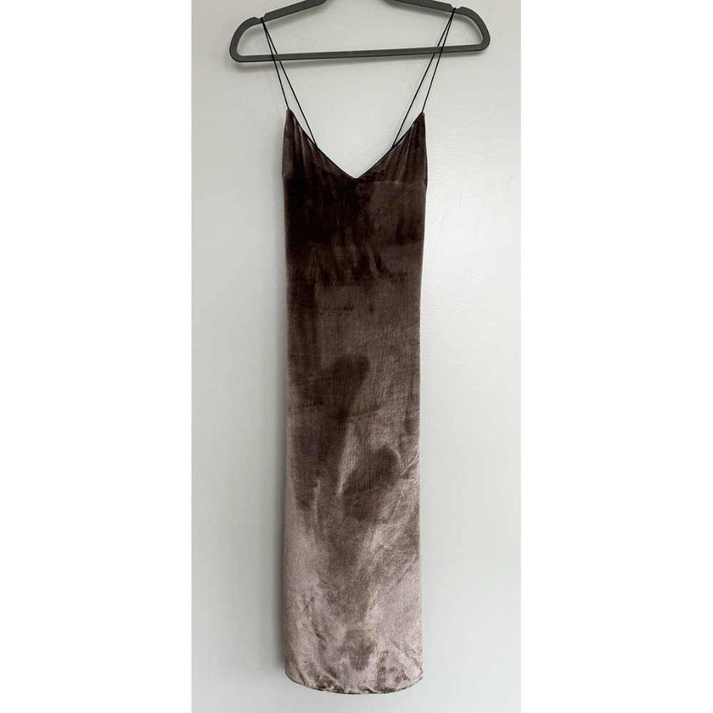 rag & bone Parker Velvet Slip Dress - Picture 2 of 8
